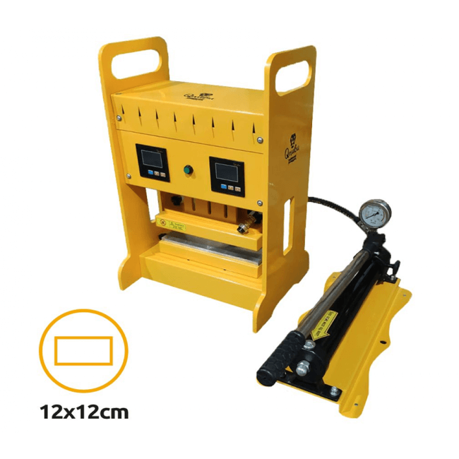 Qnubu Press Pro Lion Hydraulic 20To Heißdruckpresse 12x12cm Platten Details 1